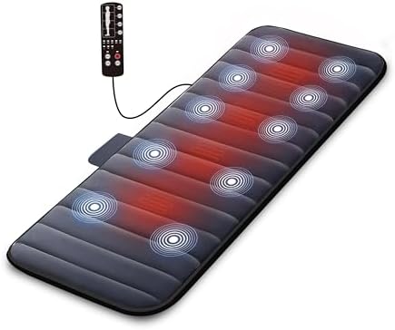 COMFIER Full Body Massage Mat with Heat and Vibration 1