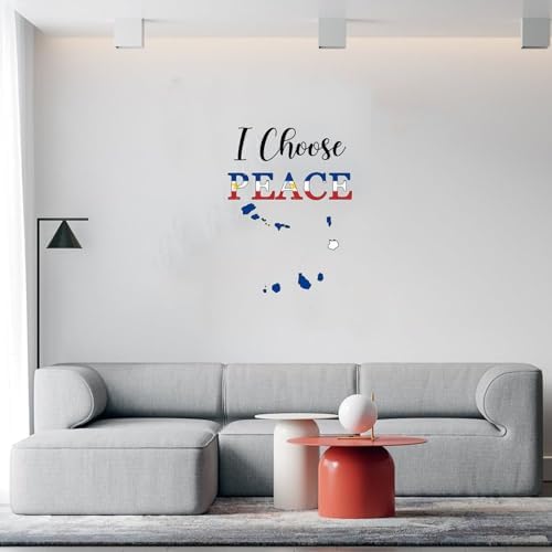 Peace Cabo Verde City Skyline Wall Decor Sticker