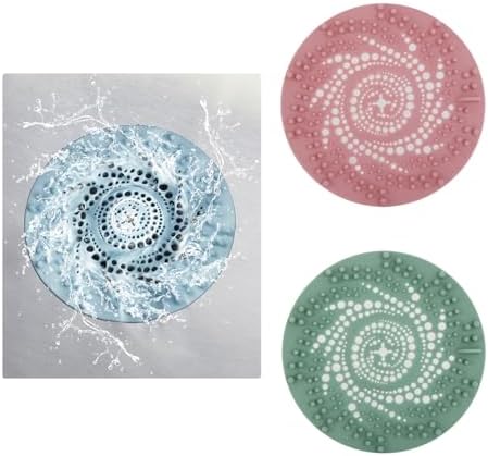 LERAO 3PCS Shower Drain Hair Catcher Set