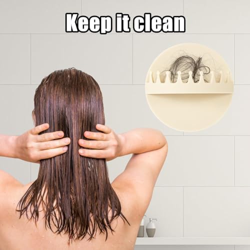 Tinoaly Shower Hair Catcher with 17 Suction Cups 1