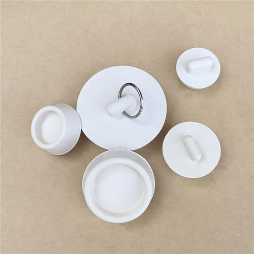 Bath Plug Caps Rubber Drain Stopper for Kitchen Bathroom