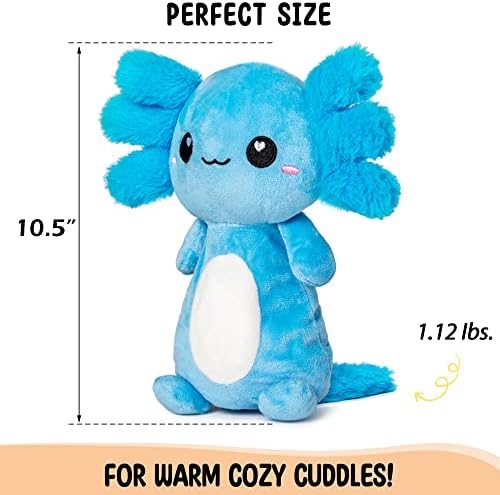 Happy Fuel Axolotl Microwavable Heating Pad
