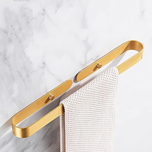 BOCbco Towel Rail 30Cm Brushed Gold Bathroom Wall Mounted