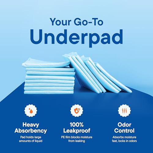 Stack Man Chucks Pads 30x36 Bed Pads 50-Pack Leak Proof