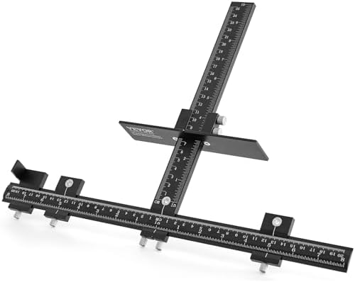 VEVOR Aluminum Cabinet Handle Jig with Center Punch
