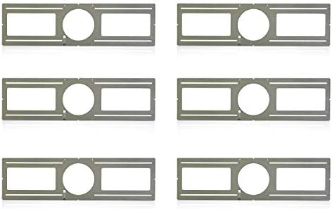 OHLECTRIC 6 Pack Recessed Light Mounting Plate