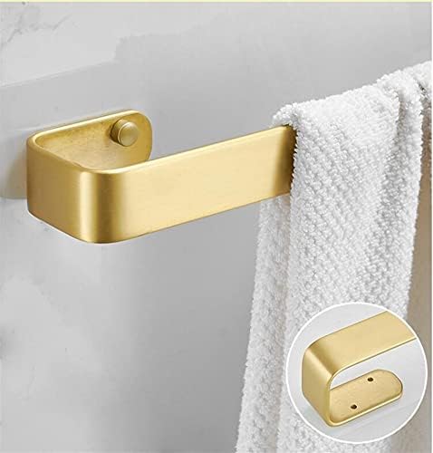 Brushed Gold Wall Mounted Towel Bar