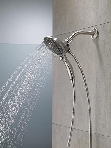 Delta In2ition 4-Spray Dual Shower Head with Handheld Chrome