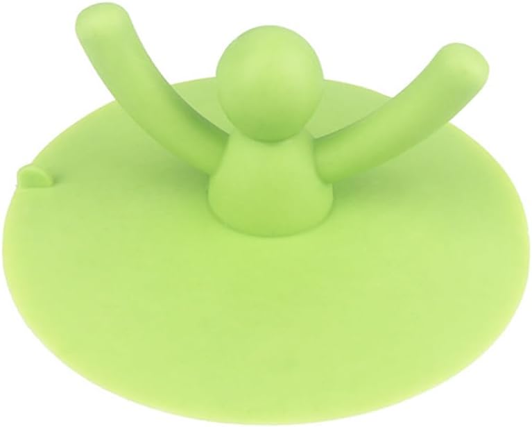AKOAK Green Human-Shaped Floor Drain Plug 1