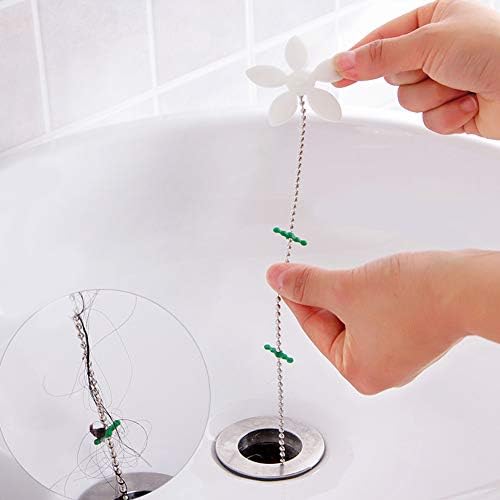 WENTS Hair Catcher 20 Packs Drain Cleaning Tool