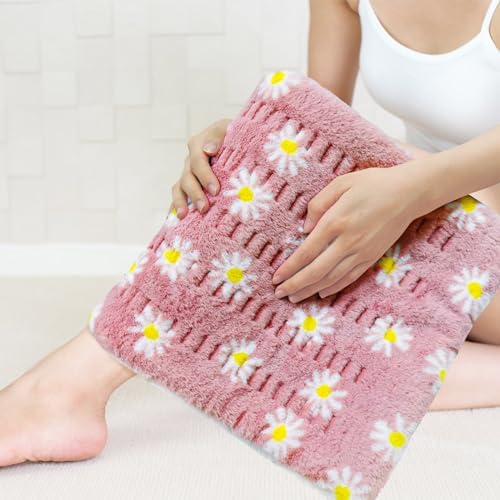 GOQO TOMO Flower Heating Pad - 12 Heat Levels 8 Timers Machine Washable 1