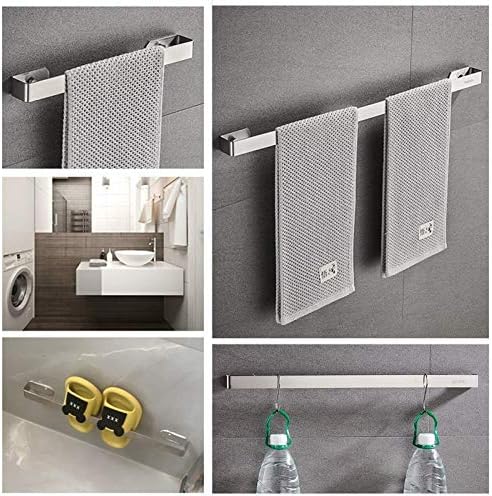 BOCbco 30Cm Wall-Mounted Towel Rail Rack