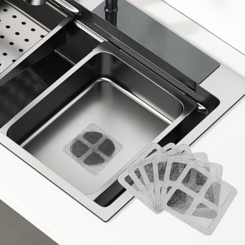 Hemobllo 40pcs Disposable Shower Drain Covers - Hair Catcher for Bathroom Kitchen Sink
