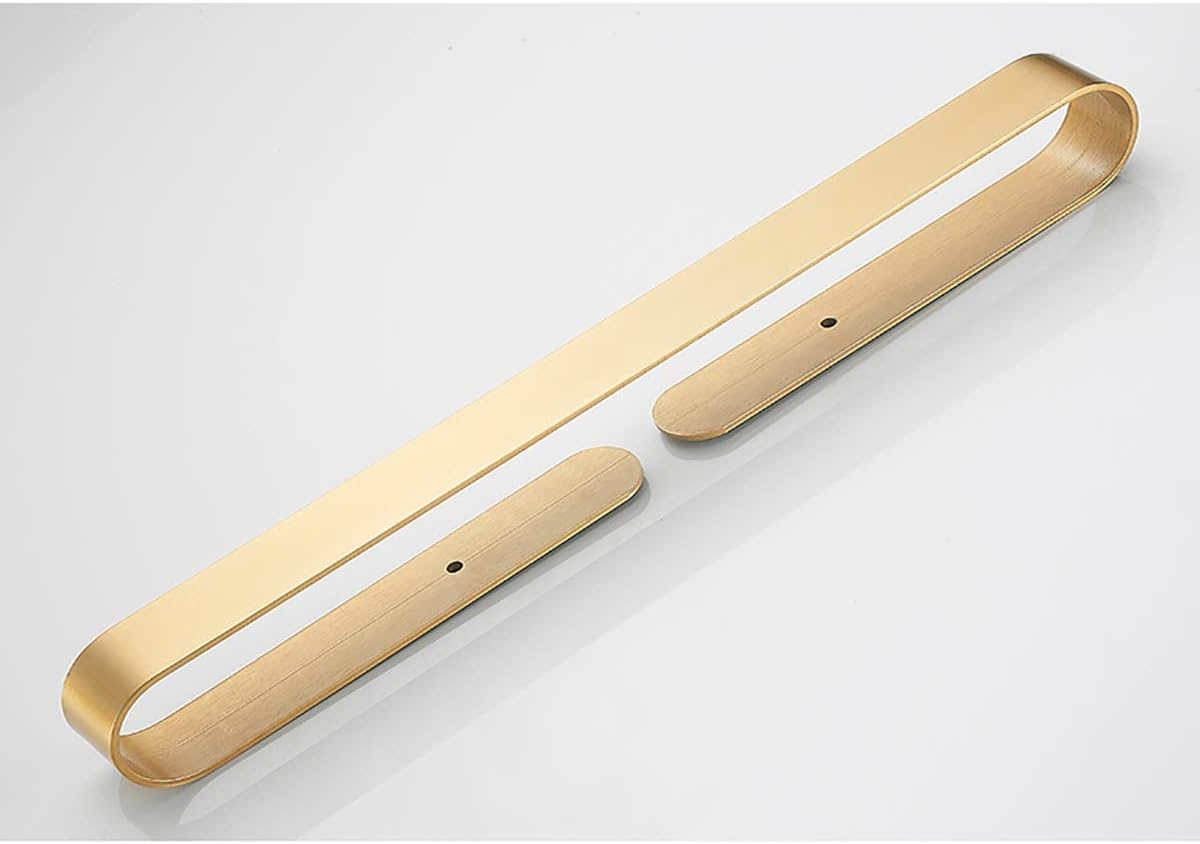 BOCbco Towel Rail 30Cm Brushed Gold Bathroom Wall Mounted