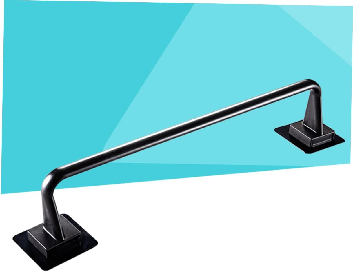 NUOBESTY Plastic Towel Bar Black