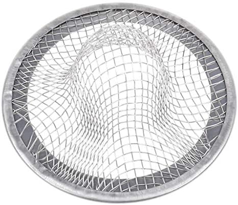 BOLOUY Stainless Steel Sink Strainer Hair Catcher Stopper for Kitchen and Bathroom