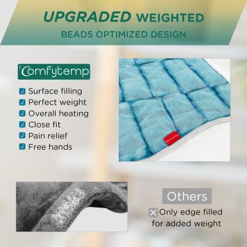 Comfytemp Weighted Heating Pad for Neck and Back