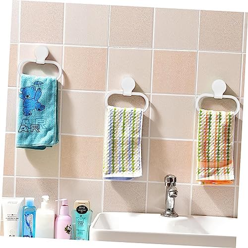 OSALADI Self-Adhesive Towel Holder Ring for Bathroom Kitchen 1