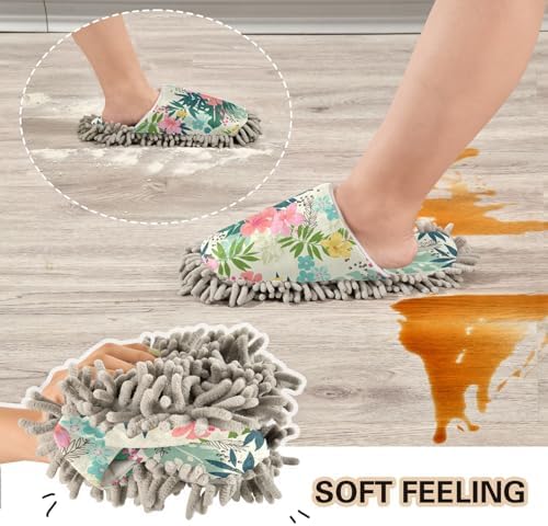 Kigai Microfiber Slippers with Cleaning Function