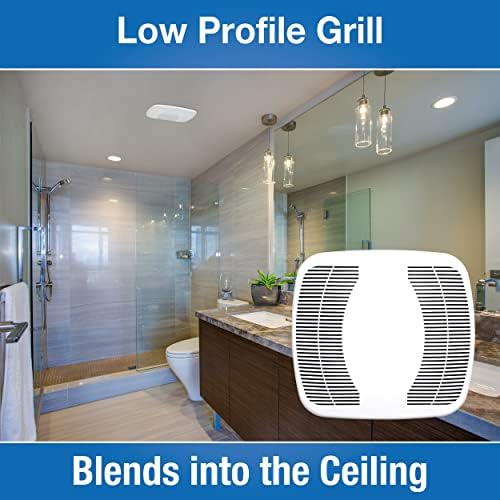 Air King 90 CFM Ceiling Mounted Exhaust Fan White