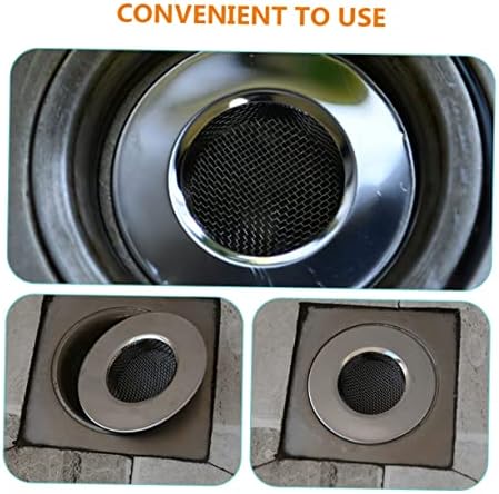 Jojofuny 3pcs Hair Catcher for Shower and Drain