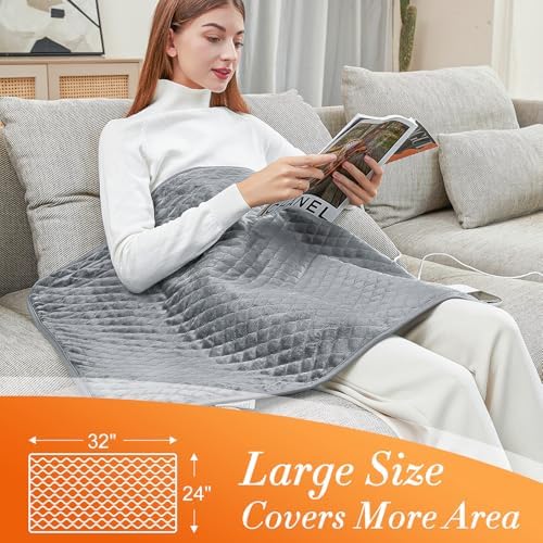 Focbeo Extra Large Heating Pad for Back Period Pain Relief