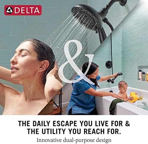 Delta In2ition Dual Shower Head with Handheld Spray Brushed Nickel