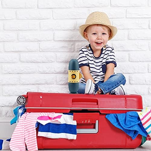 Pwsap Toothbrush Travel Case with 3-in-1 Design Blue