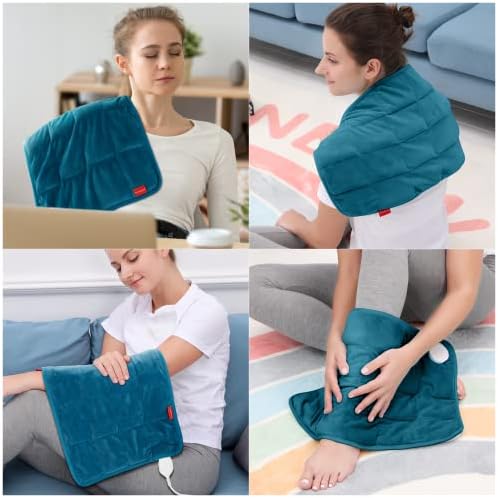 Comfytemp Weighted Heating Pad for Back Cramps 1
