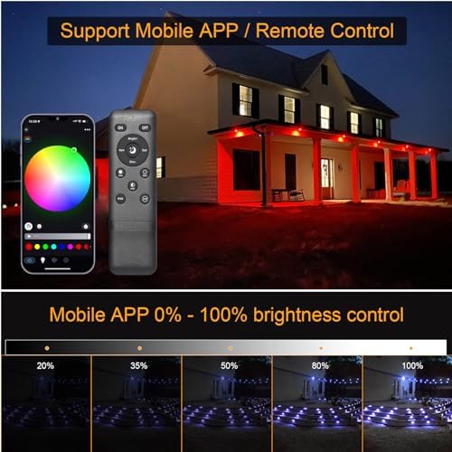 Sumaote Smart LED Deck Light Kit 20-Pack