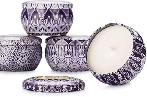 Hausware Aromatherapy Candle Set of 4 Pack