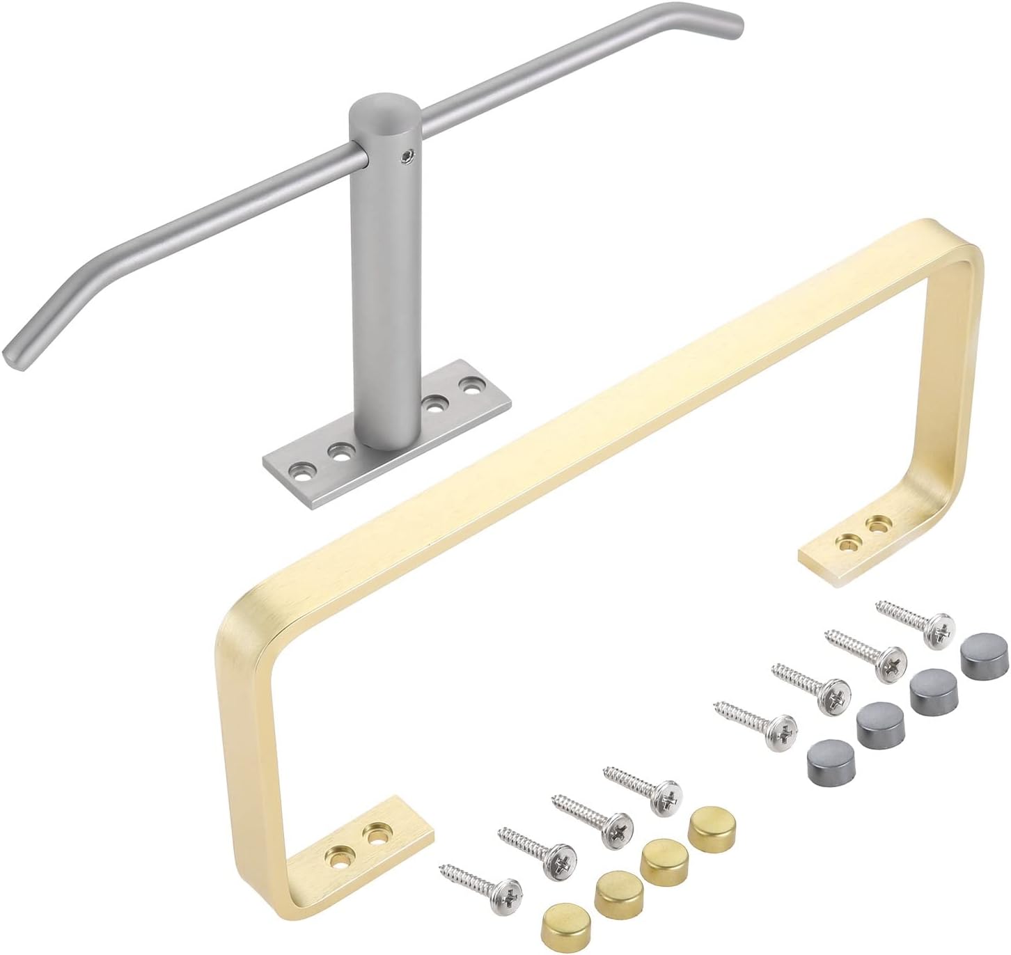 BOCbco Wall Mounted Towel Rail for Bathroom