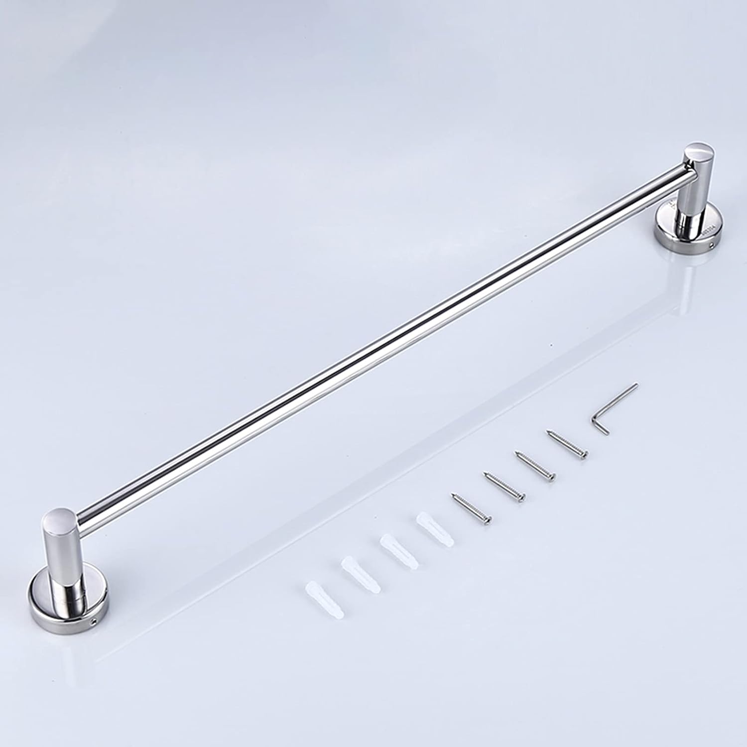 KAREFRI Bathroom Towel Bar 60CM Brushed Stainless Steel
