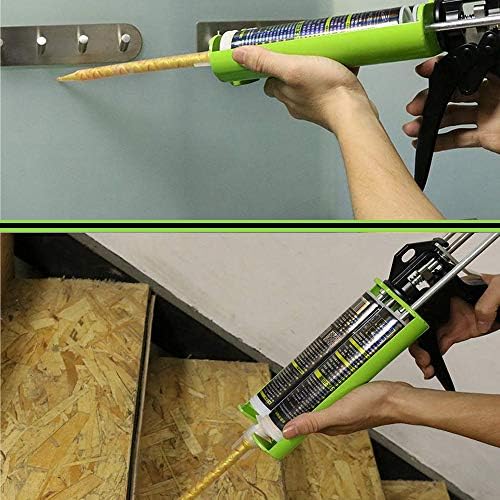 CJGQ Epoxy Gun 400mL 11 Mix Dual Component Adhesive Applicator