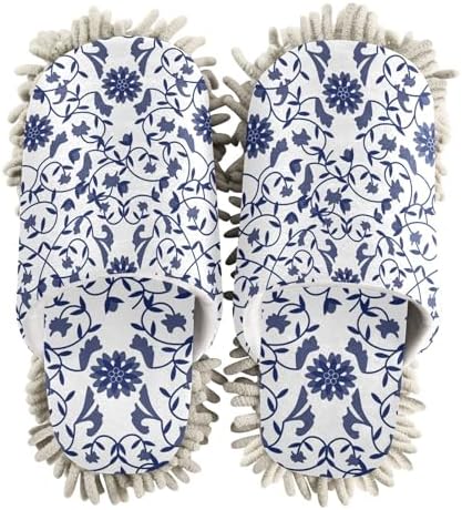 Kigai Microfiber Slippers with Floral Design