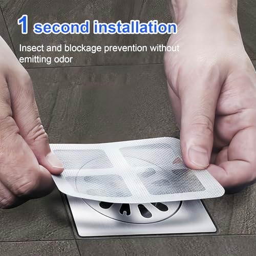Kleeblatt 50pc Disposable Drain Covers for Shower and Bathtub