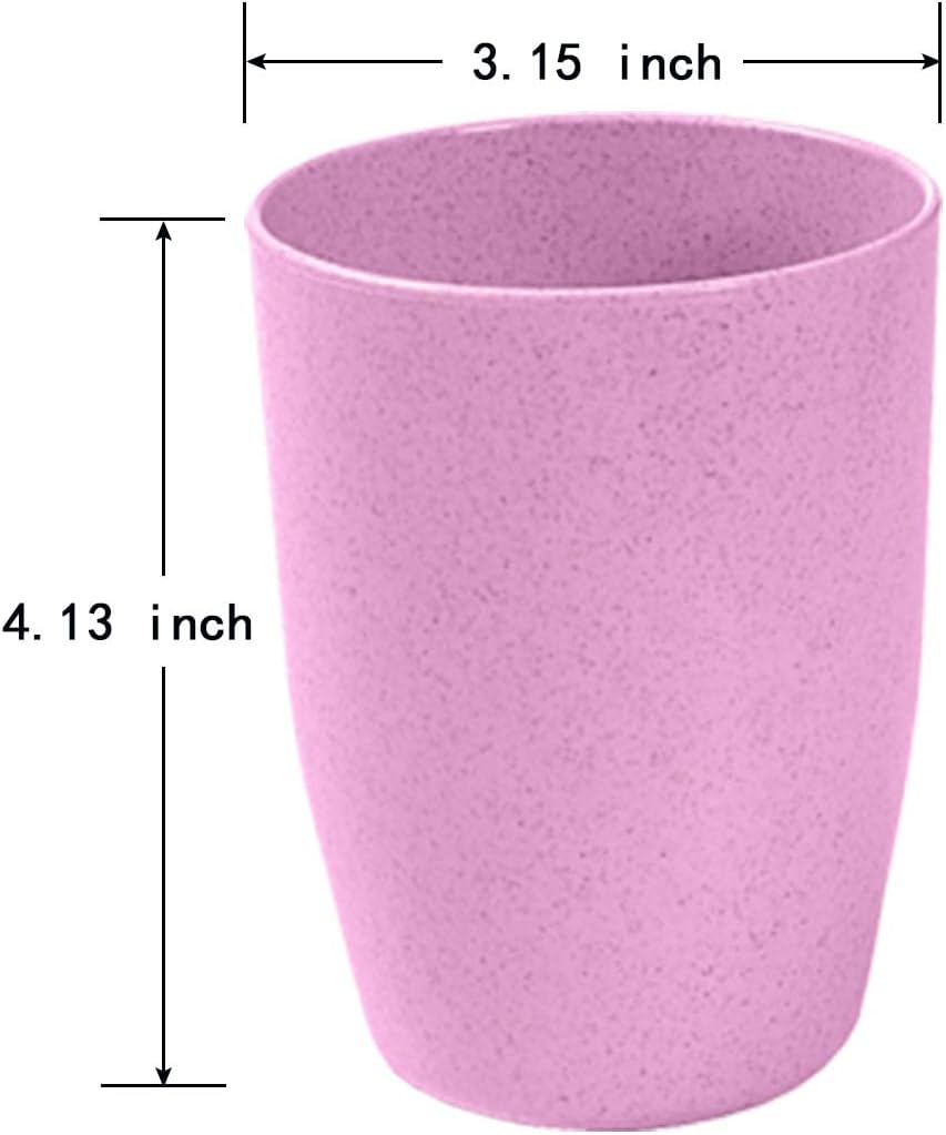 4 Pcs Modern Toothbrush Cup Holder for Home and Travel