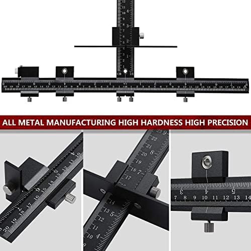 SUNCONY Cabinet Hardware Jig Tool All Aluminum Alloy Adjustable