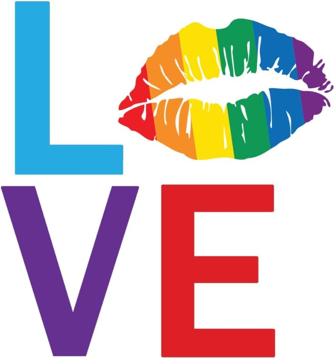 Love is Love Family Wall Art 22 Inch Vinyl Decal