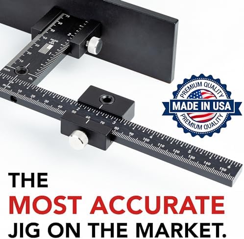True Position Tools Original Cabinet Hardware Jig - Made in USA 1
