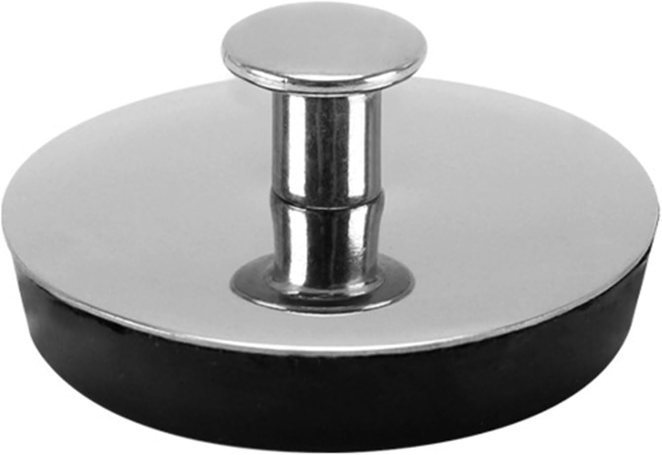 Universal Bath Plug Caps Stainless Steel 45mm