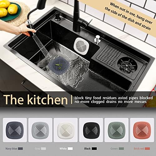 Couidl Hair Catcher Shower Drain Cover 55 Inch 2 Pack