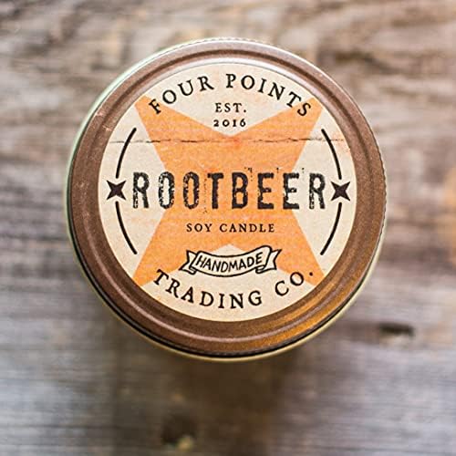 Root Beer Scented Candle 8 Oz with Jar