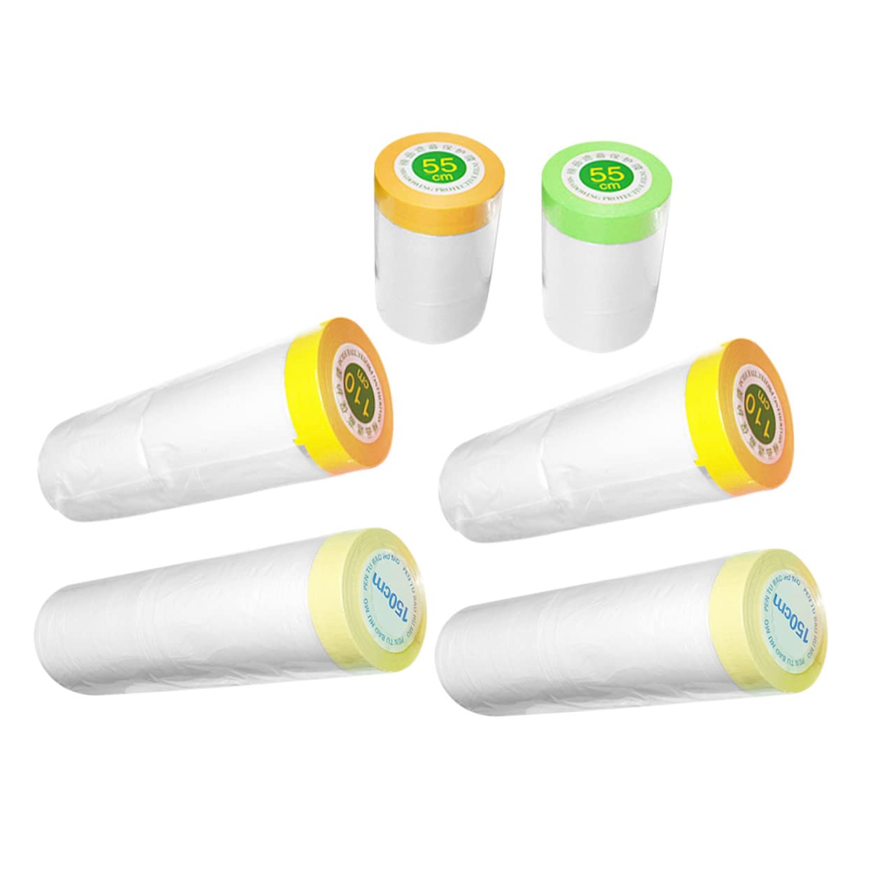 OSALADI 6 Rolls Masking Paper for Paint Protection