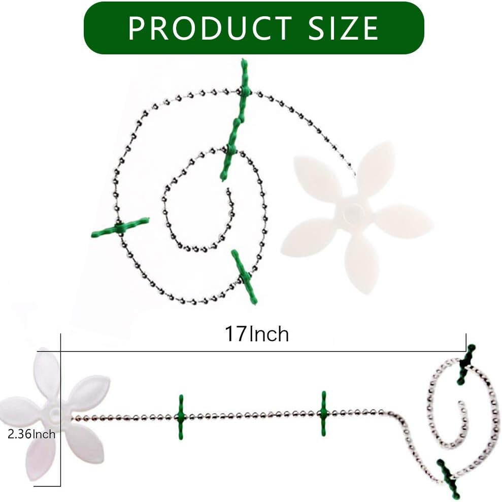 WENTS Hair Catcher 20 Packs Drain Cleaning Tool