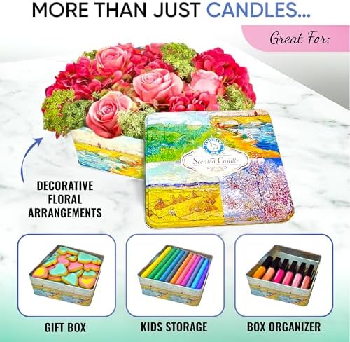 In His Name Soy Candles Gift Set 4 Pack Autumn