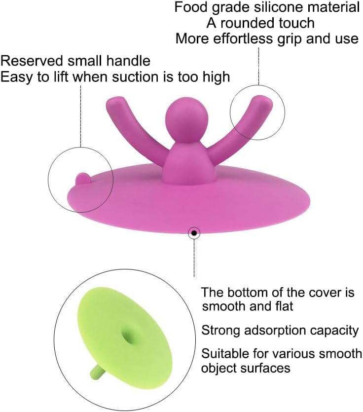 AKOAK Green Human-Shaped Floor Drain Plug 1
