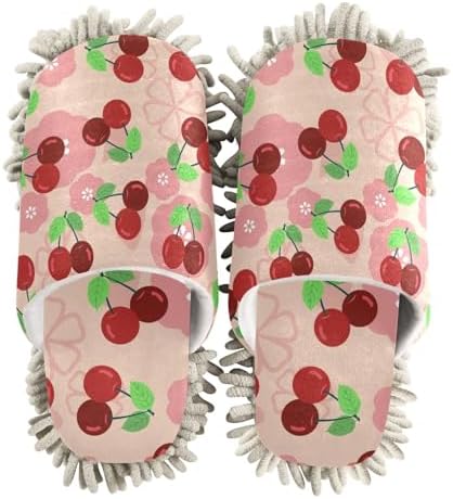Sinestour Blossom Cherry Mop Slippers for Floor Cleaning 1