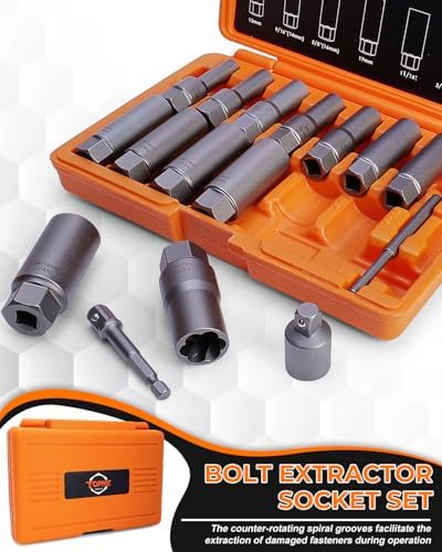 Topme Deep Bolt Extractor Set 16 PCS