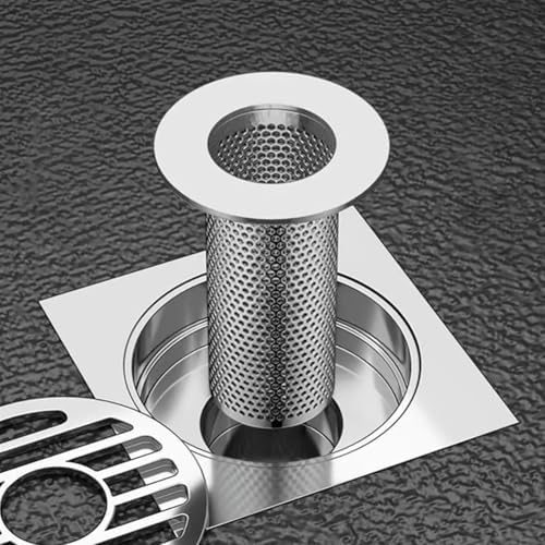 3 Pcs Stainless Steel Hair Catchers for Bathtub and Shower Drains